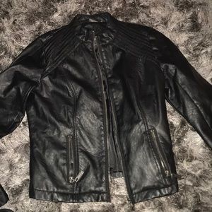 Woman’s leather jacket